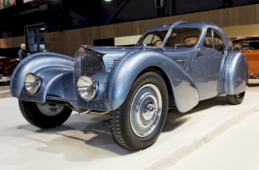 The 1936 Bugatti Type 57SC Atlantic: A rare gem with only four ever produced, exuding prestige