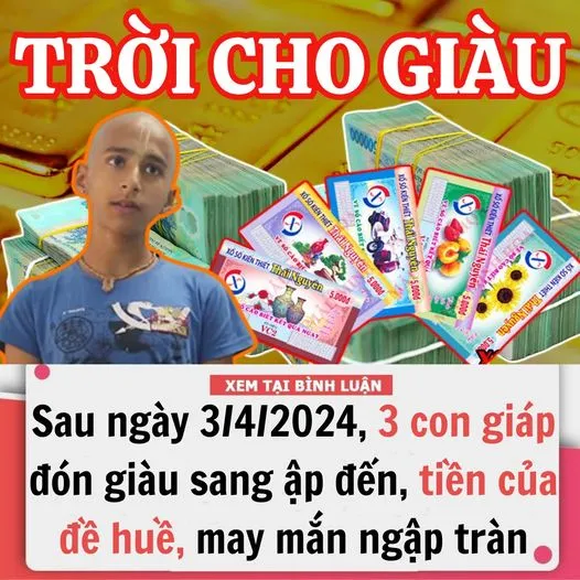 Sau Ngày 3/4/2024, 3 Con Giáp Đón Giàu Sang ậP Đến, Tiền Của Đề Huề, May Mắn Ngập Tràn, Sự Nghiệp Phất Cao, Cuộc Đời Thăng Hoa