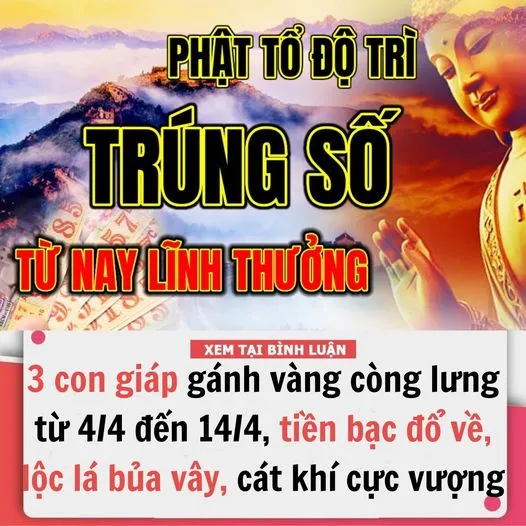 Top 3 Con Giáp Gánh Vàng Còng Lưng Từ Ngày 4/4 Đến 14/4, Tiền Bạc Đổ Về Gấp Mười, Lộc Lá Bủa Vây, Cát Khí Cực Vượng