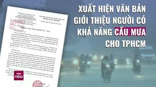 X.ÔN X.AO VĂN BẢN GIỚI THIỆU NGƯỜI CÓ KHẢ NĂNG C.ẦU MƯA CHO TP HCM