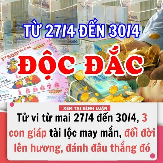 T.ử vi thứ Bảy ngày 27/4/2024 của 12 con giáp: Mão – Dần hanh thông tài lộc, may mắn tề tựu; Tỵ đụng độ tiểu nhân, Thân dễ mất của