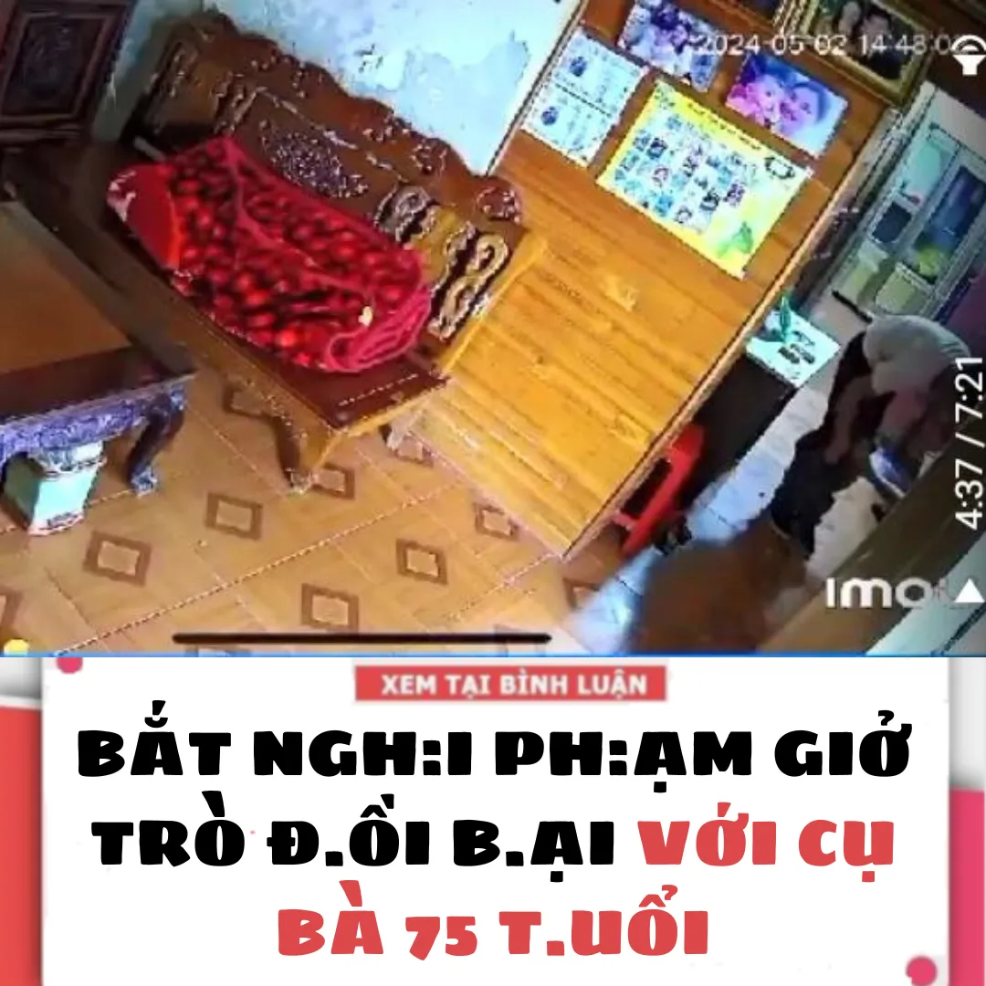 BẮT NGH:I PH:ẠM GIỞ TRÒ Đ.ỒI B.ẠI VỚI CỤ BÀ 75 T.UỔI