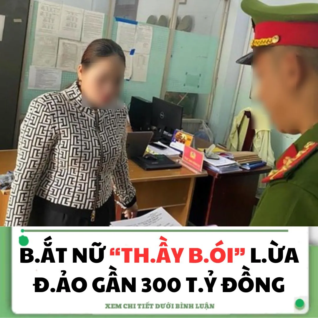 B.ẮT NỮ “TH.ẦY B.ÓI” L.ỪA Đ.ẢO GẦN 300 T.Ỷ ĐỒNG