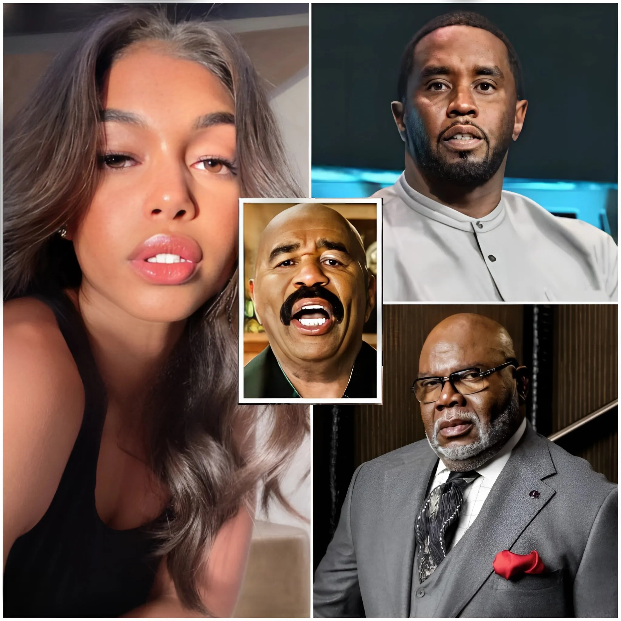 A CHEATING HEART! Lori Harvey OFFICIALLY ENDED Steve's career with party shots that included Diddy and T.D. Jakes!