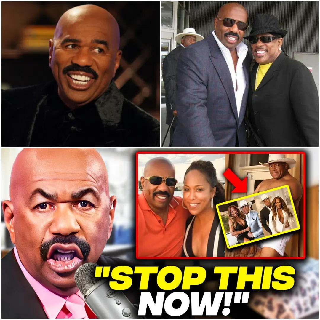 Wow! Steve Harvey SHOOTS DOWN Rumors of Wife Marjorie Being Unfaithful