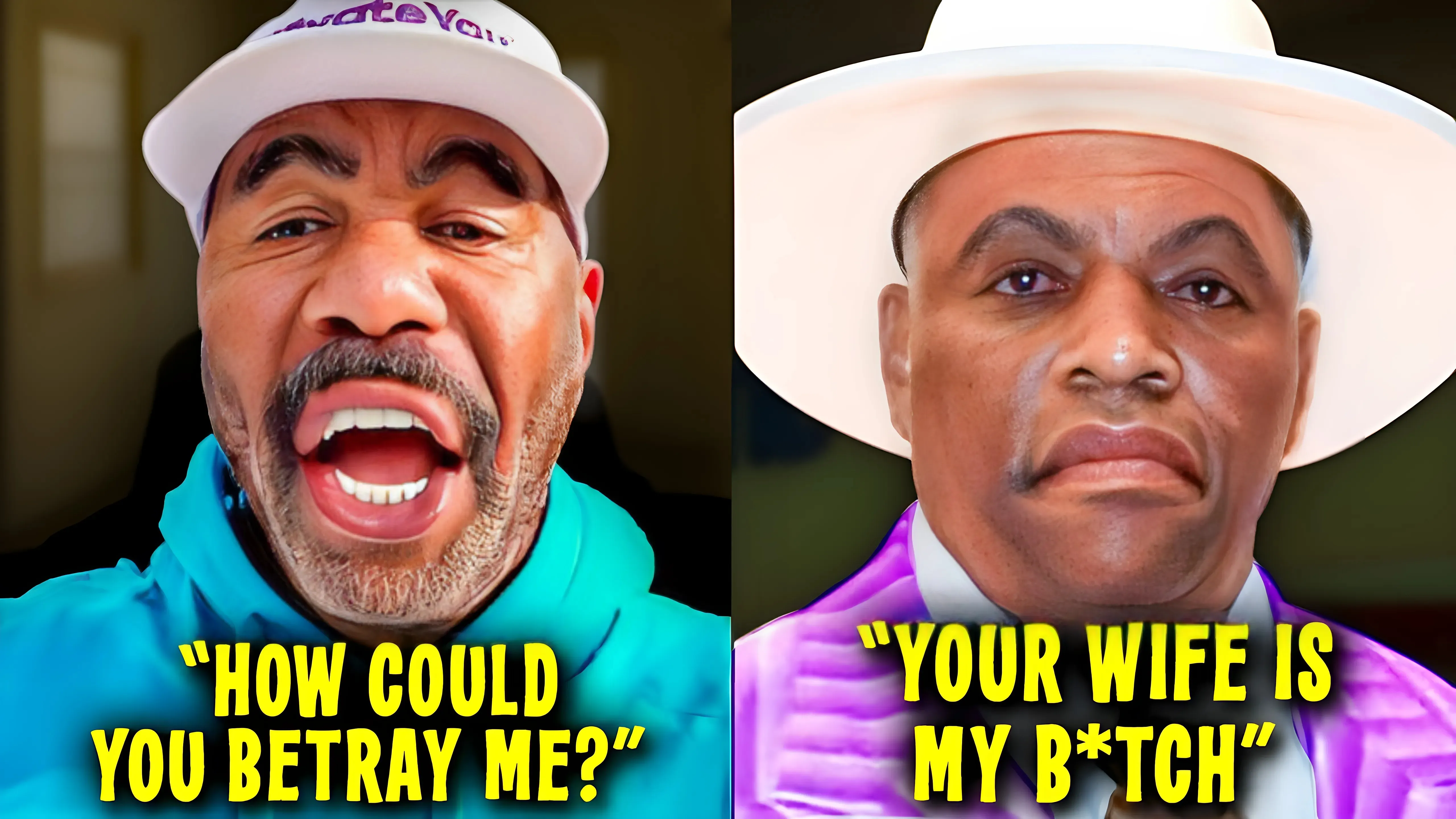 OH! Steve Harvey CONFRONTS Bodyguard "Big Boom" For Sleeping With His Wife