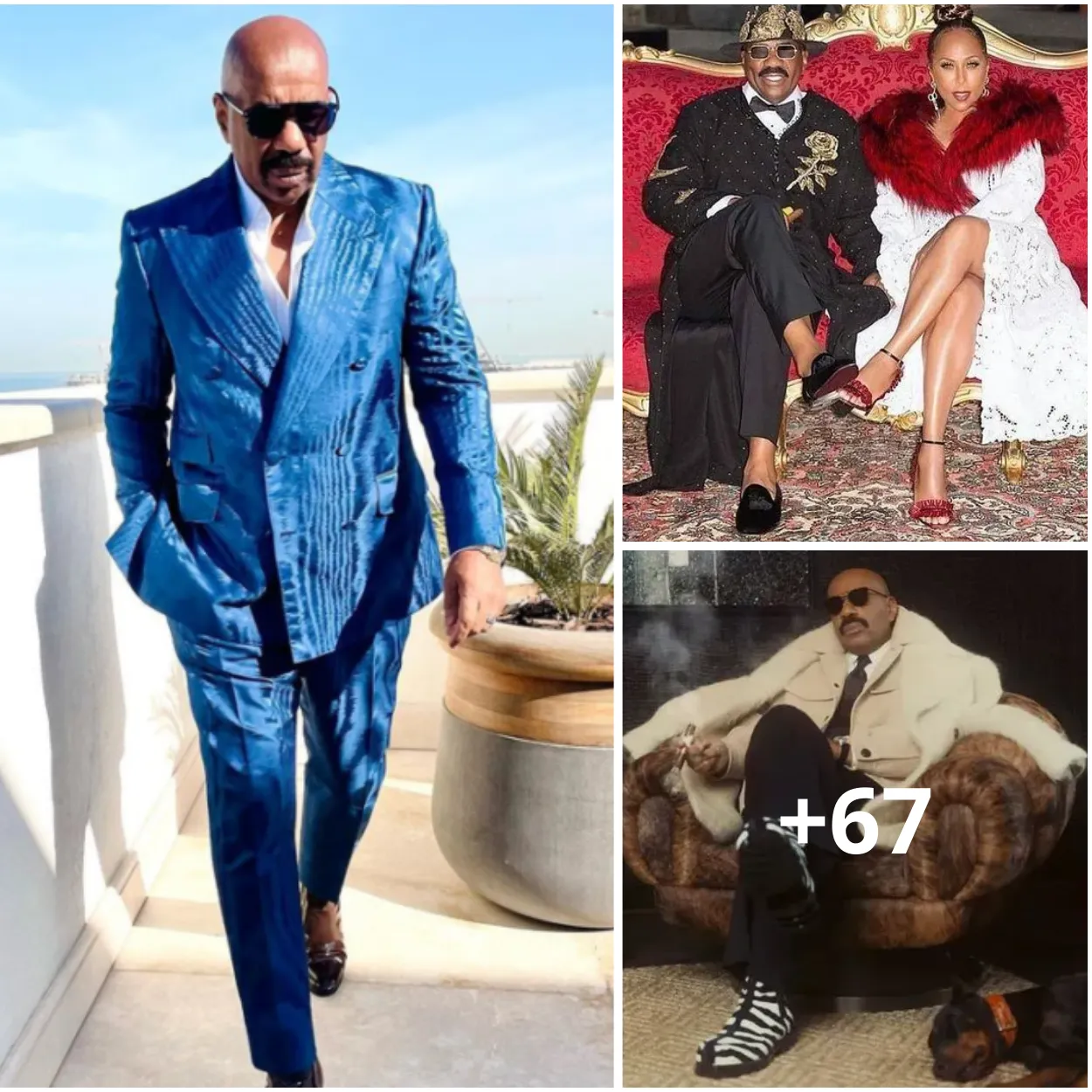 Steve Harvey is recognized as one of the most beloved figures worldwide, having amassed a fortune of $220 million through his passion.