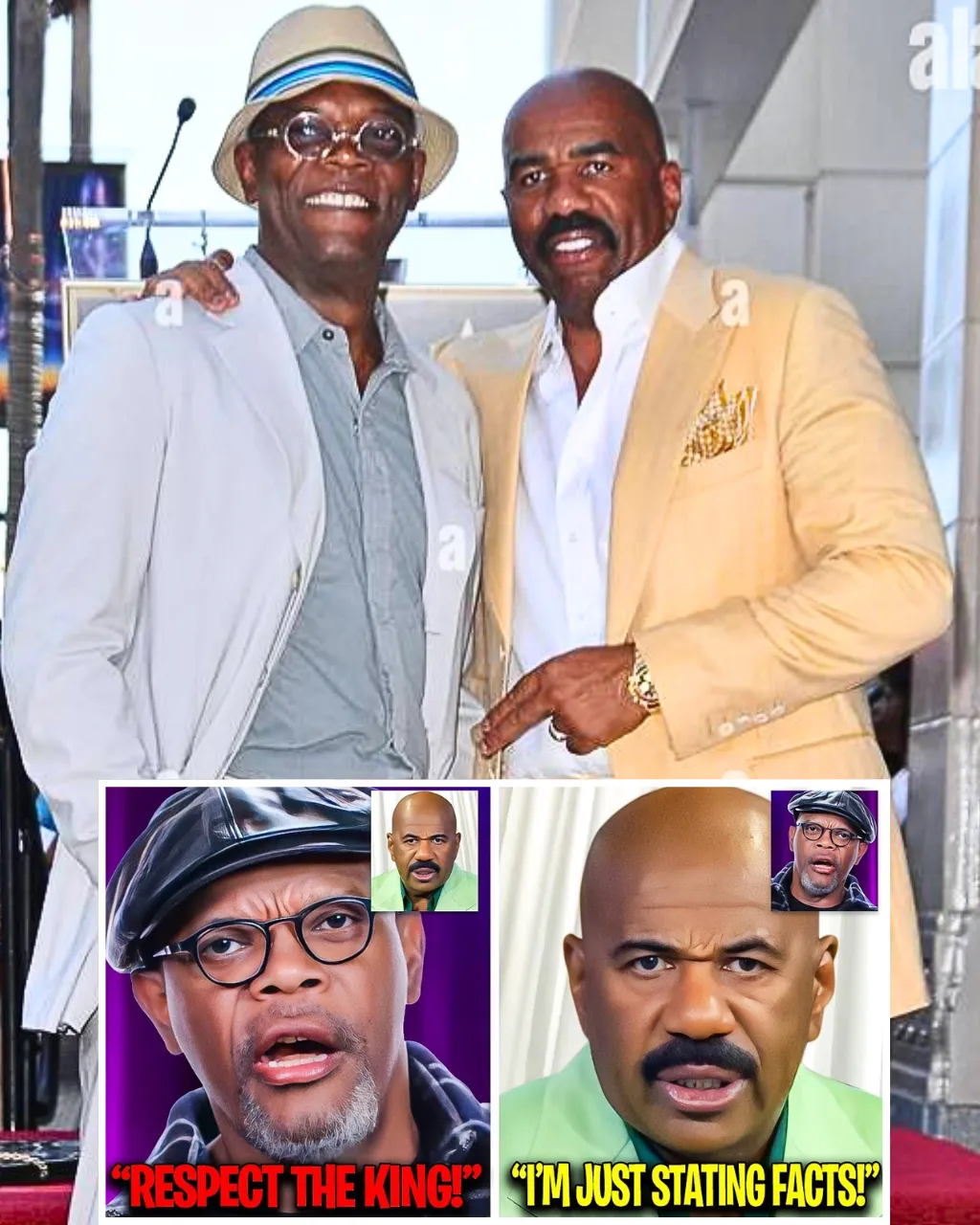 Samuel L. Jackson CONFRONTS Steve Harvey CLAIMS About Bernie Mac..