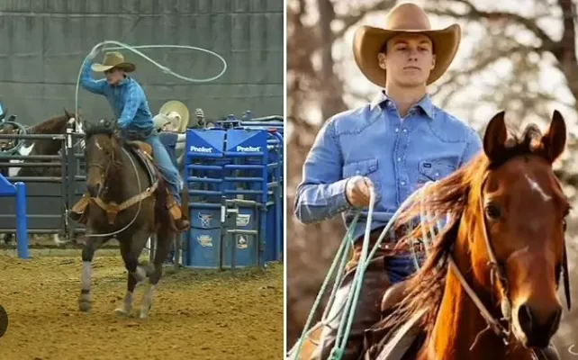 Beloved Texas cowboy, 18, killed by horse that was spooked while watching him tend to sick calf