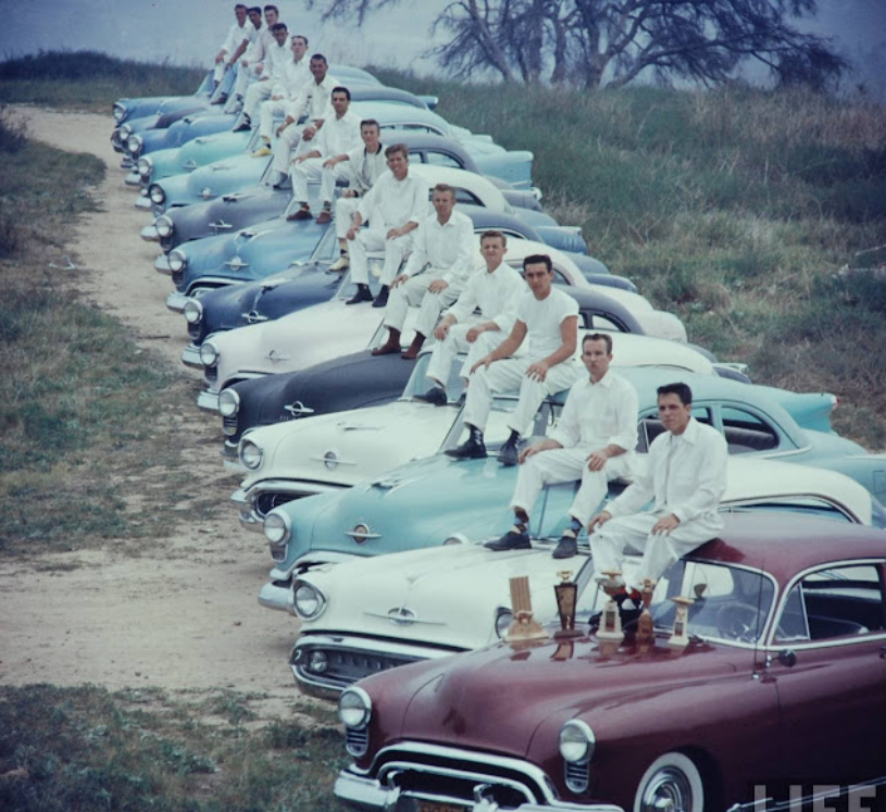 National Hot Rod Association’s Drag Racing Meet Held in Santa Ana, California in the 1950s _ Old US Nostalgia