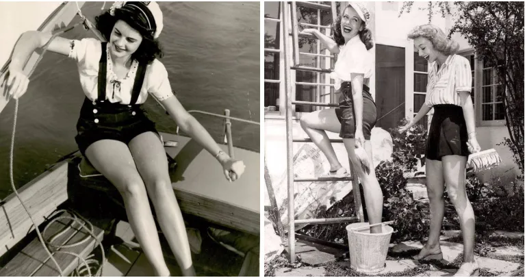 What Did Women Wear Over 70 Years Ago? 46 Snapshots That Show Ladies in Shorts From the 1940s