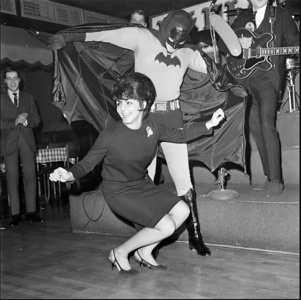 Funny Photographs From the Batman Premiere Party, January 1966