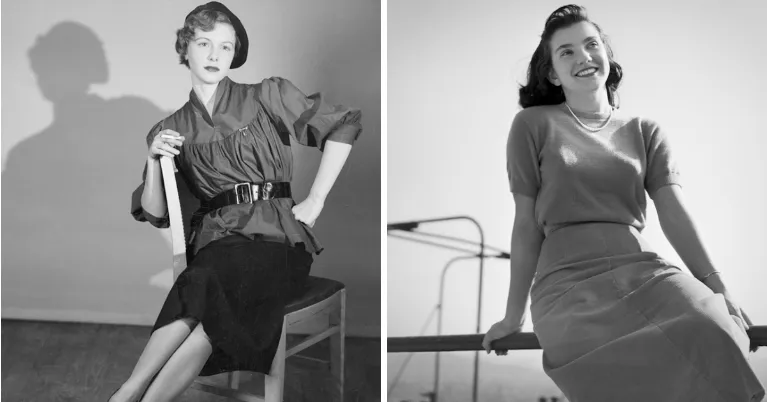 1940s American Women Fashion Through an Amateur Photographer's Lens