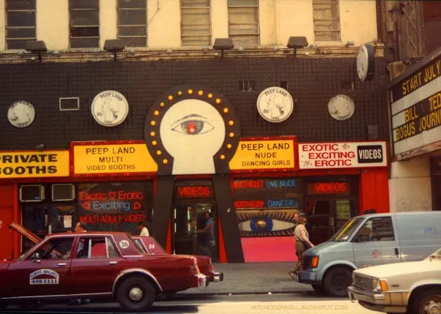 Grindhouse and Adult Theatres: Fascinating Snapshots of New York’s Old 42nd Street From the Late 1980s to Early 1990s _ Vintage US