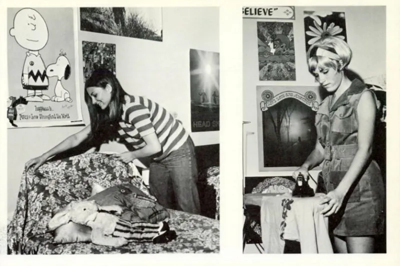 A Look at Girls’ College Dorm Rooms in the Seventies _ Throwback American Life