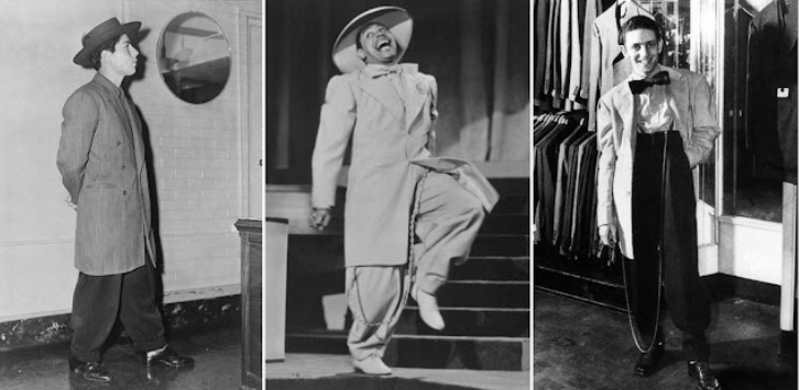 Zoot Suit Trousers: 1940s Men's Fashion That Trend Popular During the War Years