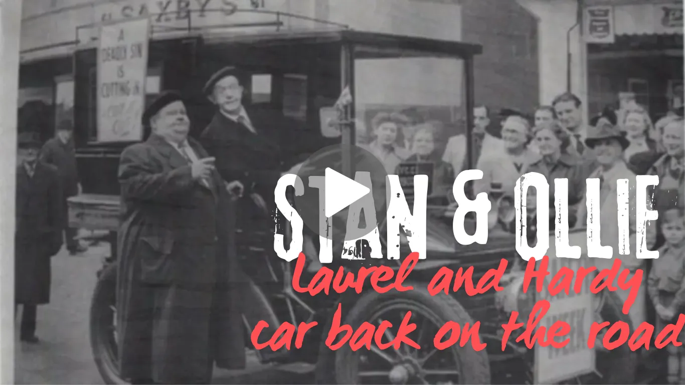 Stan & Ollie: Laurel and Hardy car back on the road