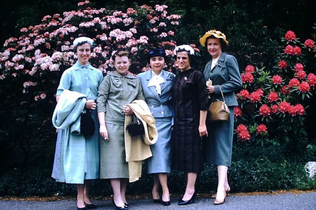 35 photos vintage montrent ce que les gens portaient dans les années 1950 _ frhistoire