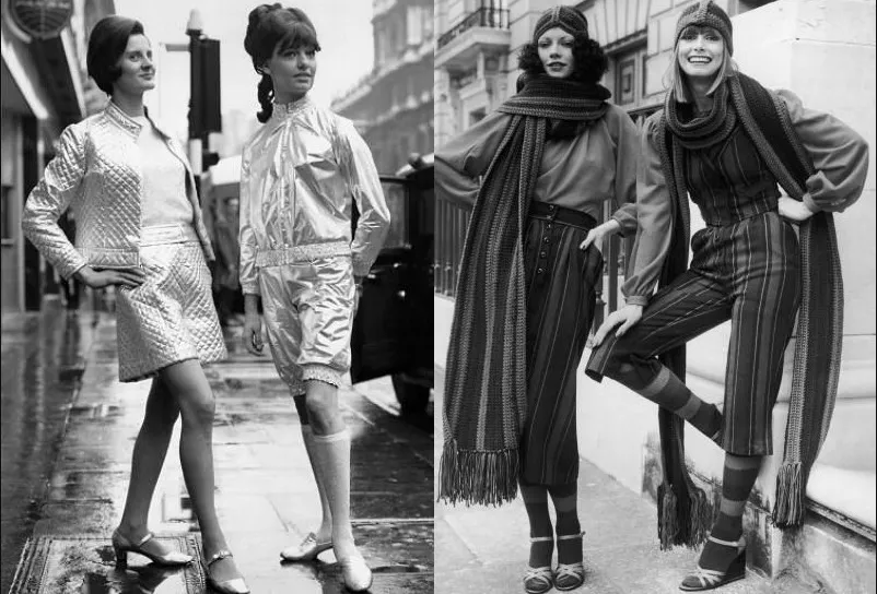Photos des modes féminines des années 1960 et 1970 _ frhistoire