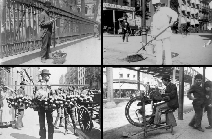 Rare photos show the street life of Victorian New York City, 1896