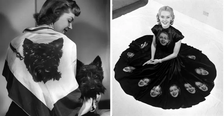 1940s Printing Technique: When Printing Photos on Fabric Was the Next Big Thing