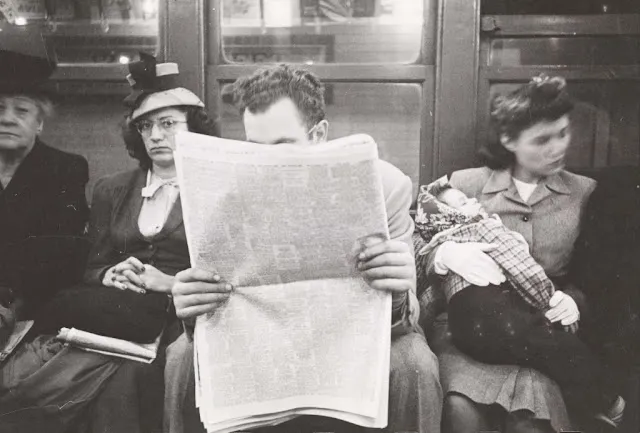 Candid Snapshots of New York City’s Subway Commuters in the 1940s