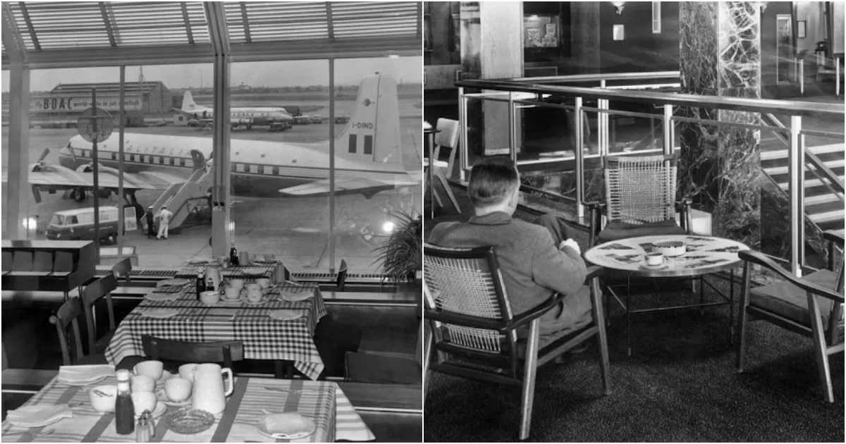 23 Vintage Photos of Heathrow Airport, London in the 1950s