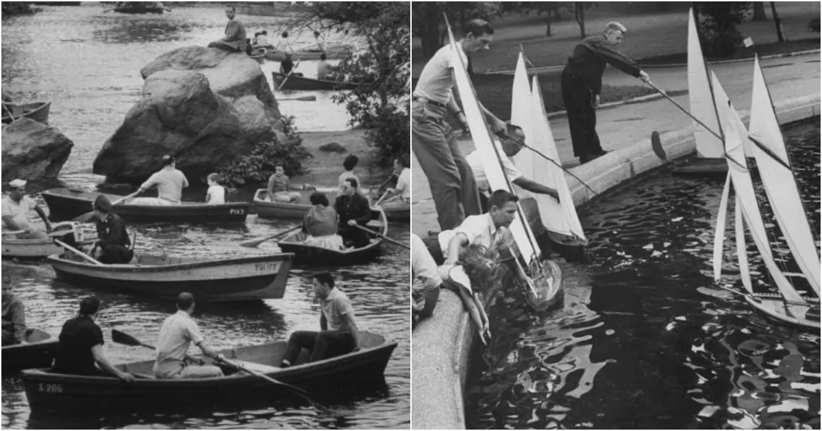 Vintage Photos Show the Life in Central Park in Summer 1961_US