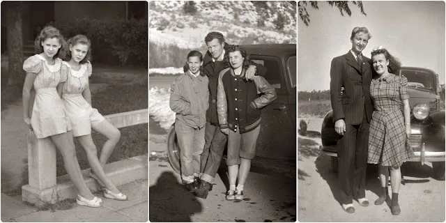 48 Cool Photos That Defined 1940s Teenager Fashion