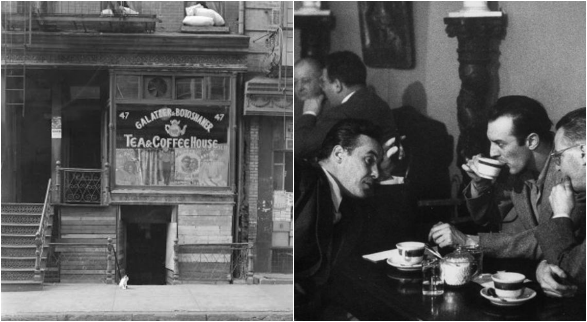 Old Photos of New York City Coffee Shops in the Past