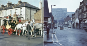 Streets of Croydon, London, 1969 - Old Britannia Streets of Croydon, London, 1969 - Old Britannia