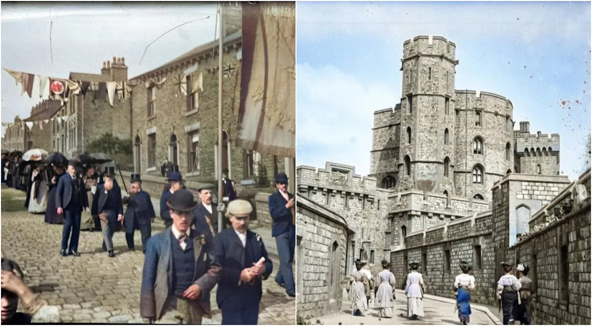 Life During Edwardian Britain Through Striking Colorized Photos