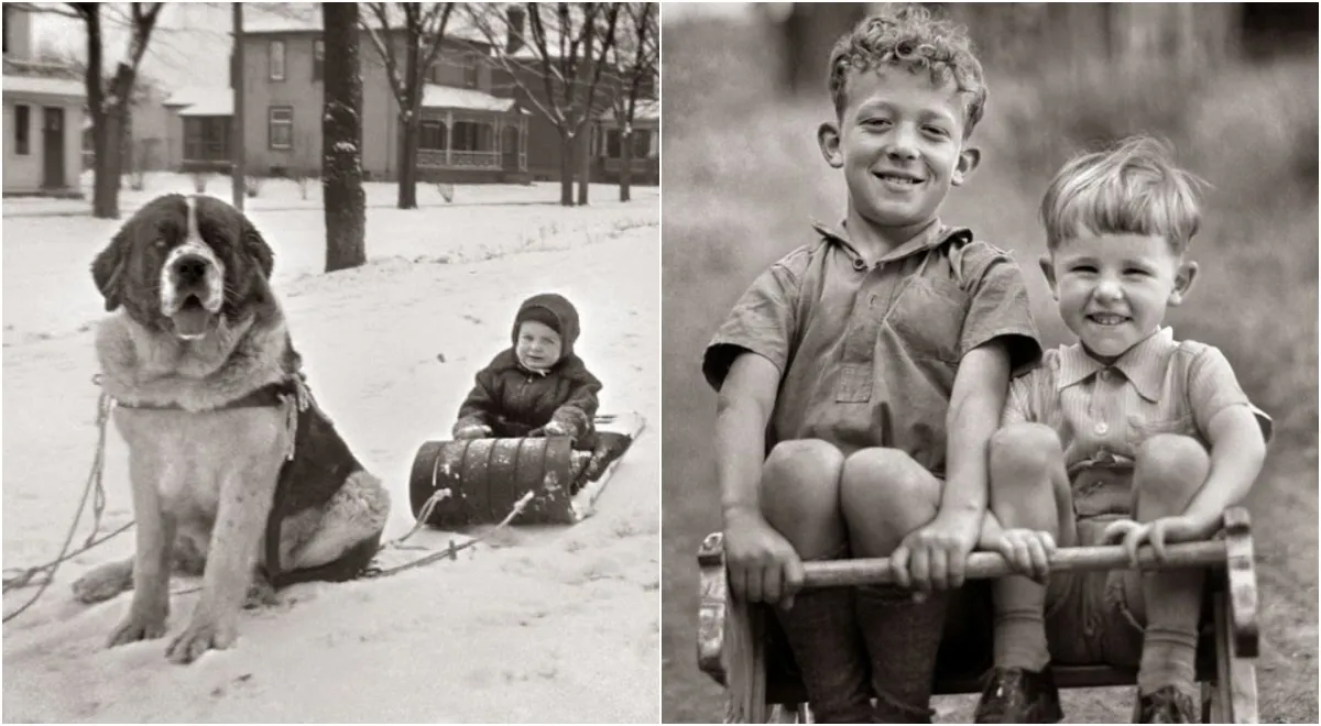 Die Fotos zeigen, was Kinder in den 1970er Jahren normalerweise zur Unterhaltung gemacht haben