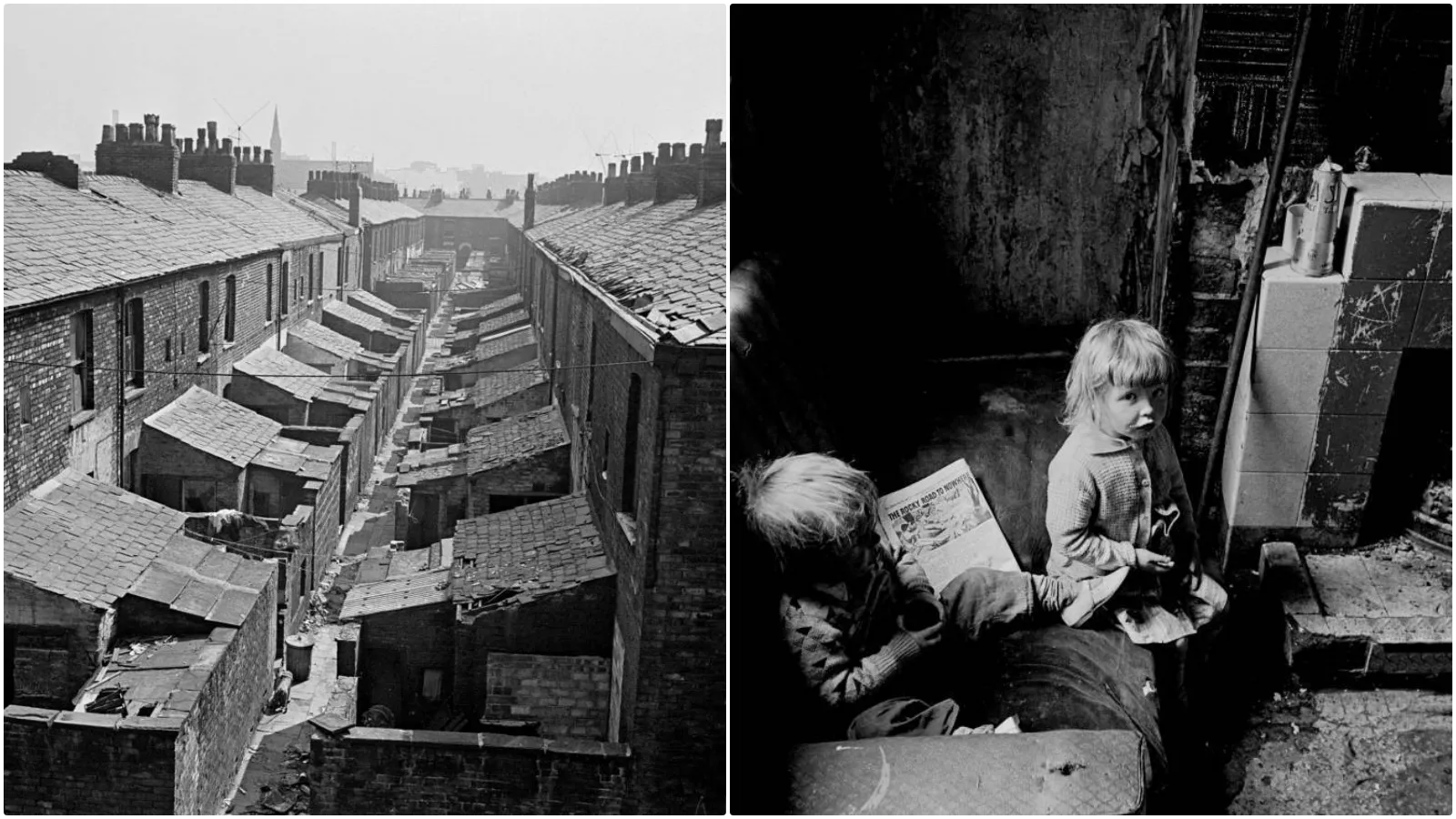 Unforgettable Images - Salford's Slums Captured Between 1969-1972