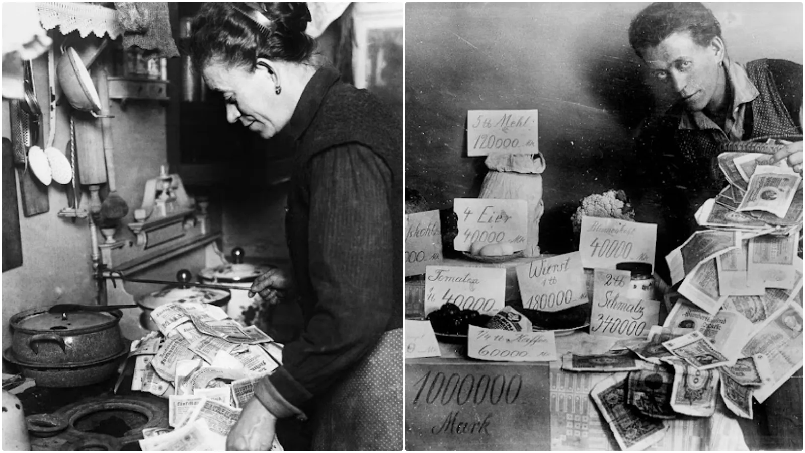 Die Hyperinflation in Deutschland in den 1920er Jahren war wirklich schrecklich. Aber jetzt, könnte dieses Gespenst zurückkehren