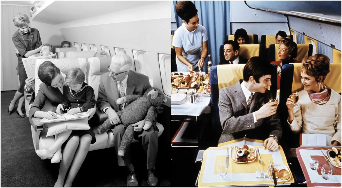 Jet-Set Luxury - First Class Flying in the 1960s Captured in Stunning Photos