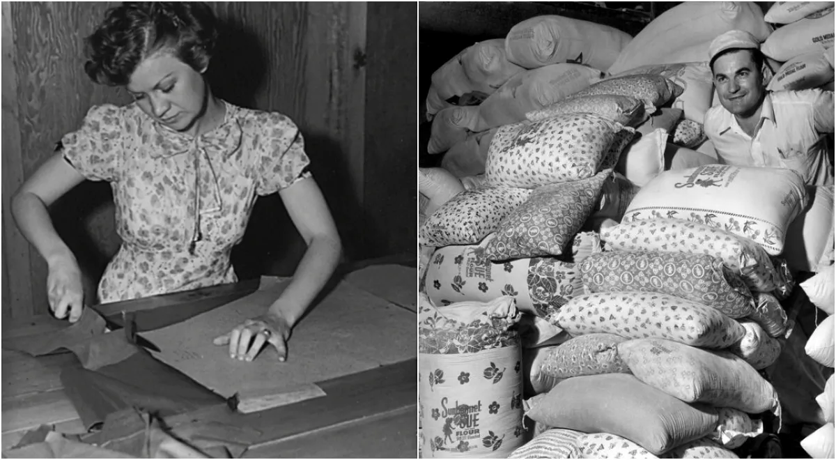 Flour Sack Fashion - Transforming 1930s Kitchen Staples into Stylish Dresses