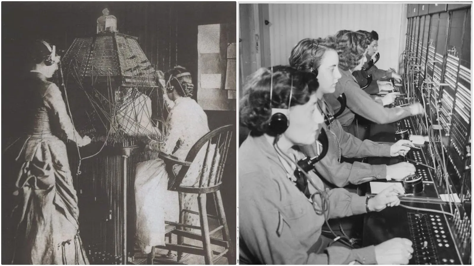 29 Amazing Vintage Photographs That Capture Telephone Switchboard Operators at Work from the Past