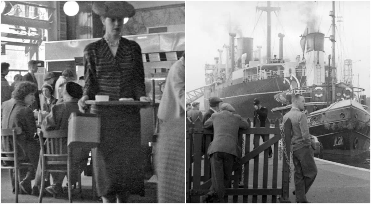 Snapshot of Summer '54 - 50 Mesmerizing B&W Photos of London Street