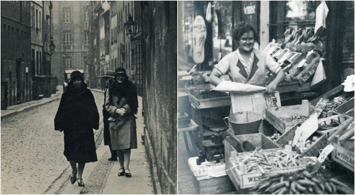 Szenen des Berliner Straßenlebens in den 1920er Jahren werden durch faszinierende Fotografien lebendig_m