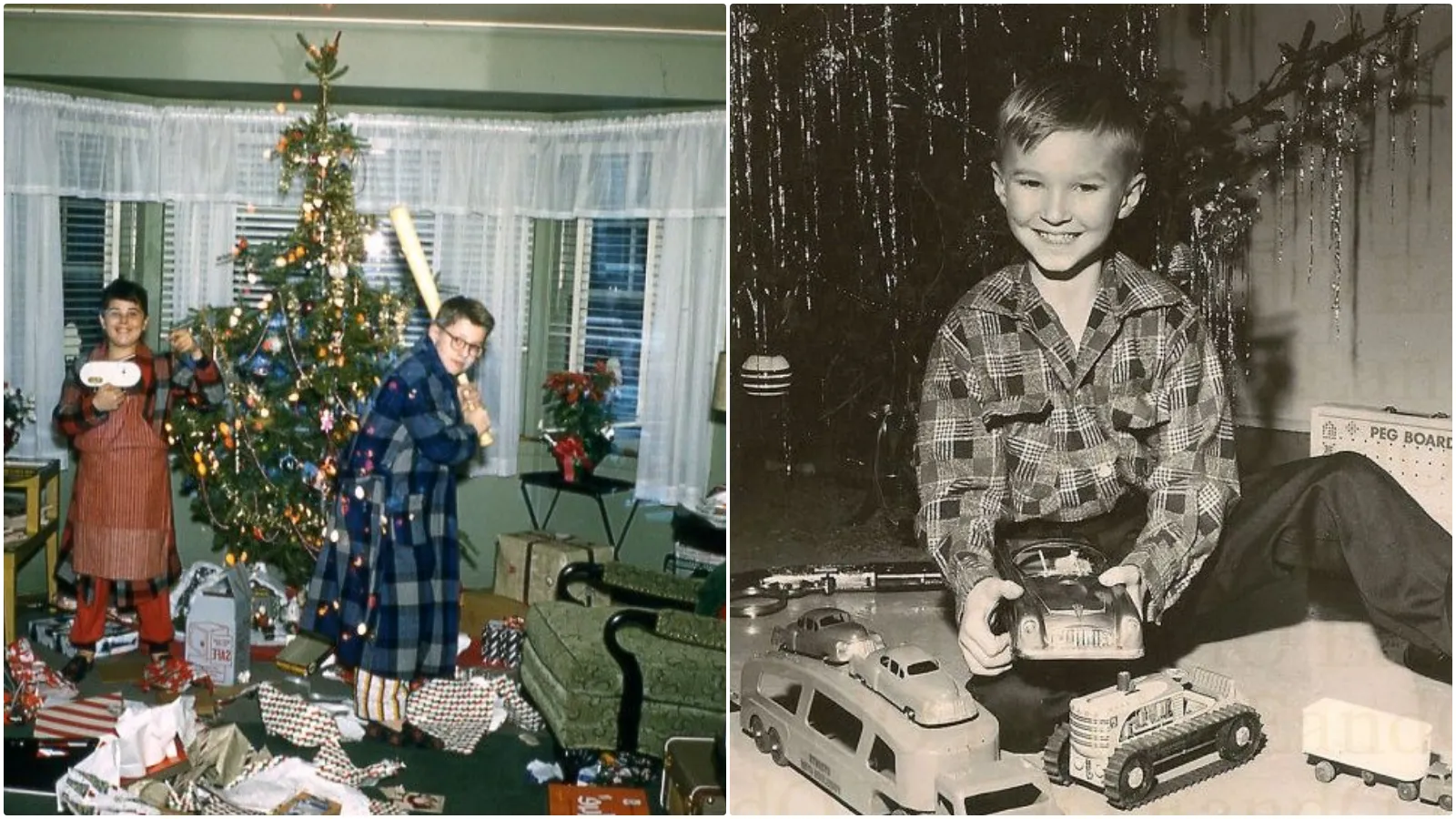 Joyous Christmas Mornings - Delightful Vintage Photos Capturing Children's Happiness Joyous Christmas Mornings - Delightful Vintage Photos Capturing Children's Happiness