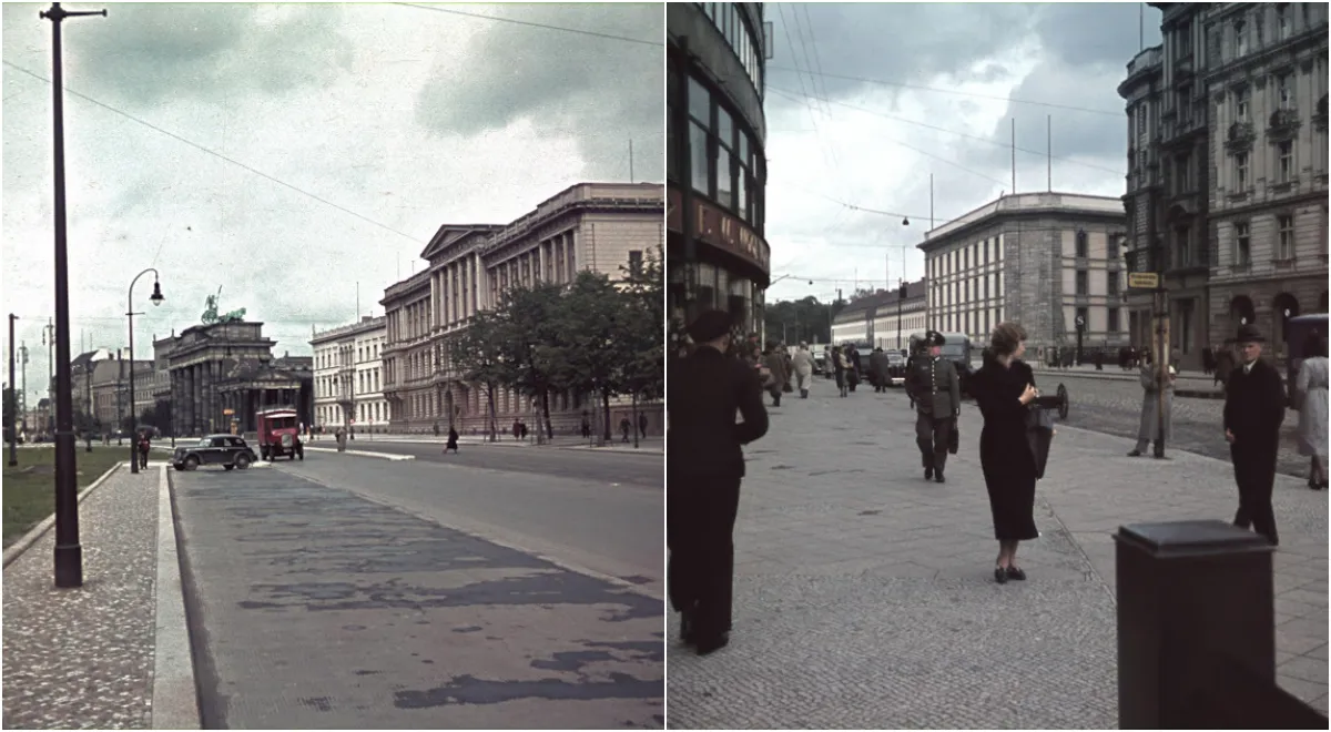 35 erstaunliche Farbfotografien, die das tägliche Leben in Berlin kurz vor den Bombenangriffen im Jahr 1940 einfangen