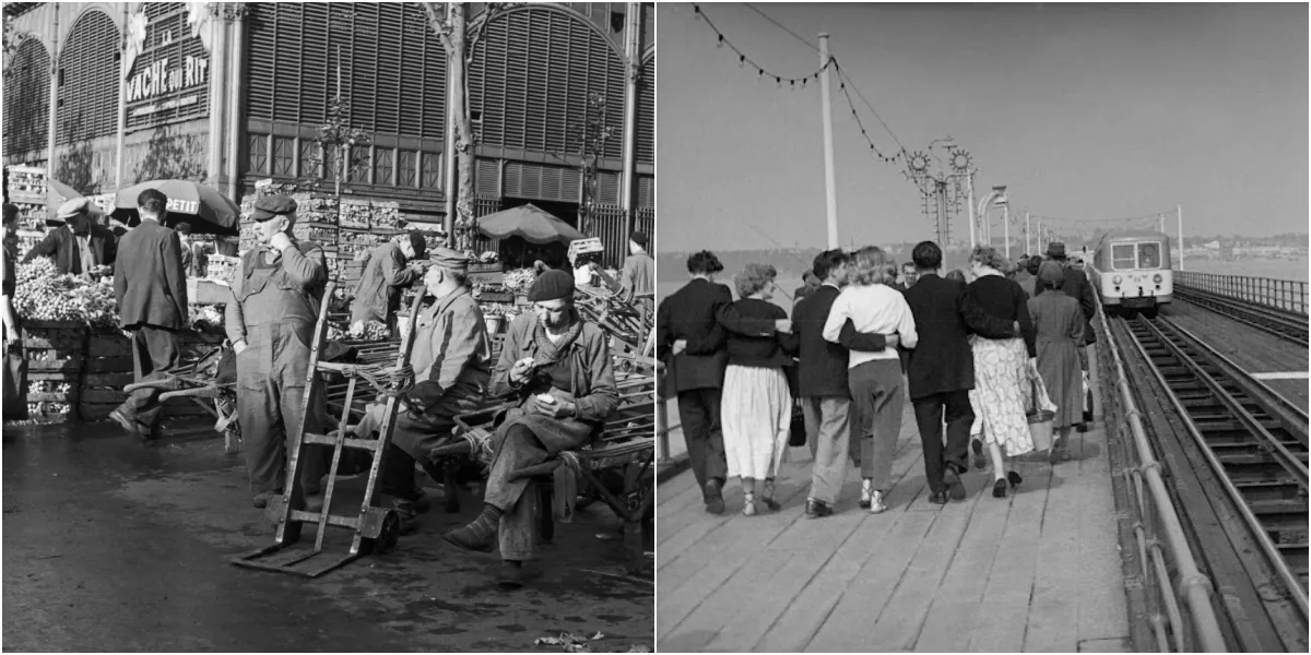 50 Mesmerizing Black and White Photos Capture the Essence of London Street Life in the Summer of 1954