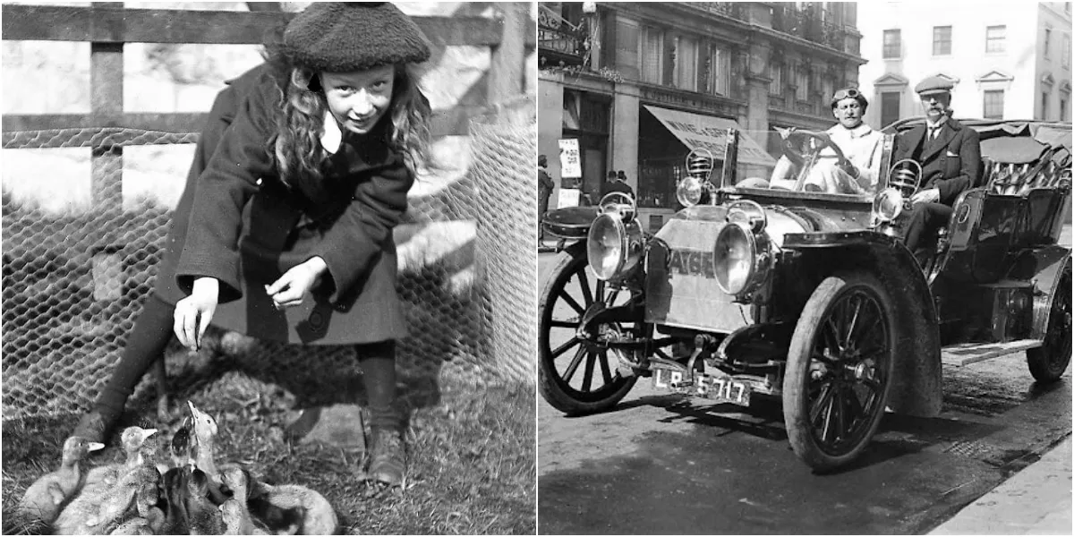 Captivating Glimpses into England's Edwardian Era Through Stunning Photographs