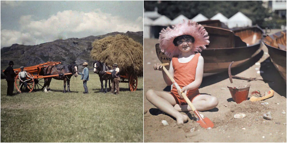 Exceptional Color Photographs Offer a Glimpse into England's Leisure and Labor, 1928