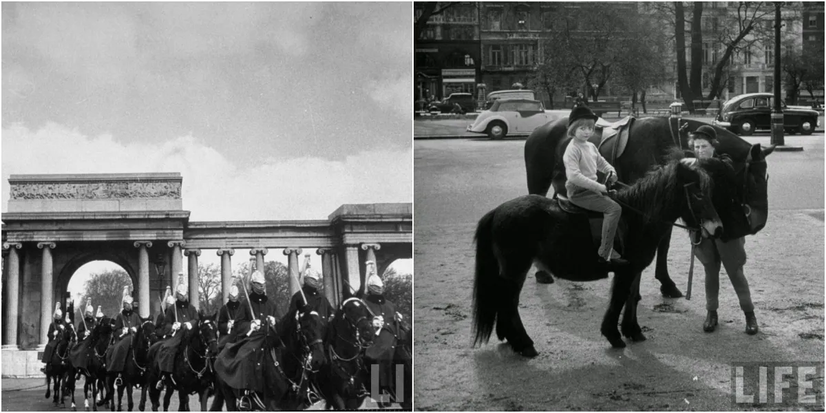 Monochrome Glimpses of Daily Existence in Hyde Park, London, Captured in 1951