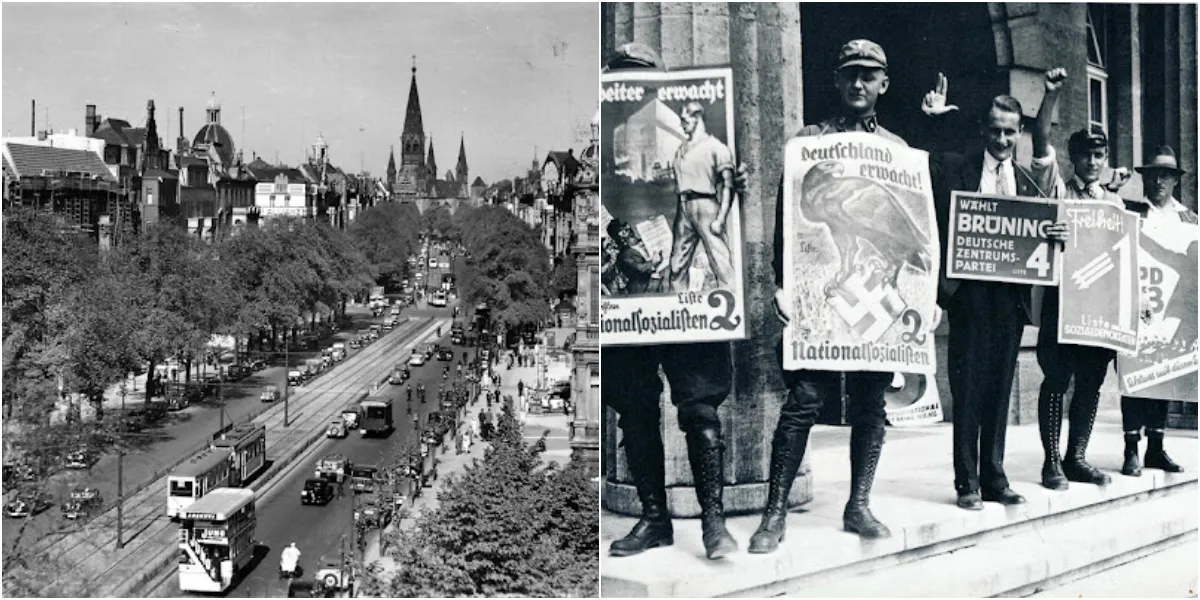 Erstaunliche Fotos fangen Straßenszenen im Berlin der 1930er Jahre ein