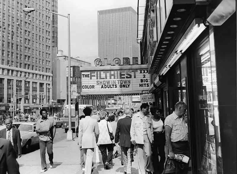 Shocking vintage pictures of Times Square at the height of its depravity in the 1970s and 1980s