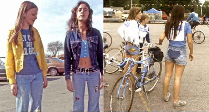70s Style: A Glimpse into the Era of Sunshine, Girls, and Patched Blue Jeans
