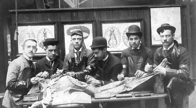 The Days of Bare-Hands Anatomy: Macabre Photographs of Victorian Medical Students Posing With Cadavers